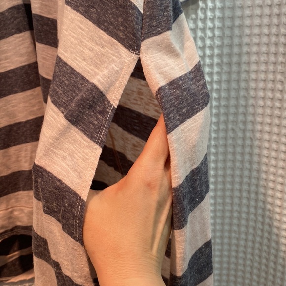 EUC WE THE FREE - Free People Striped Tunic Top 🌸 Loose Fit  🌷 Size XS / TP - Picture 3 of 10